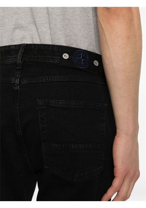 j100007 jeans man black STONE ISLAND | L1S14 J100007 S0J12VJ901